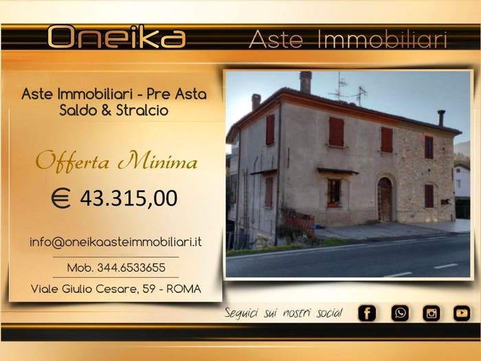 Appartamento quadrilocale in vendita in Via Andrea Costa, Cusercoli, Civitella di Romagna