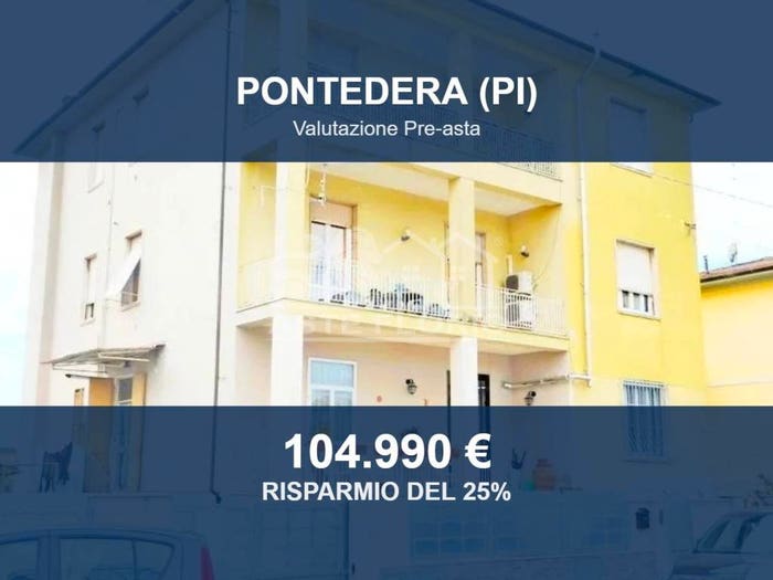 Appartamento quadrilocale in vendita in Via Fantozzi, Villaggi Bellaria, Pontedera