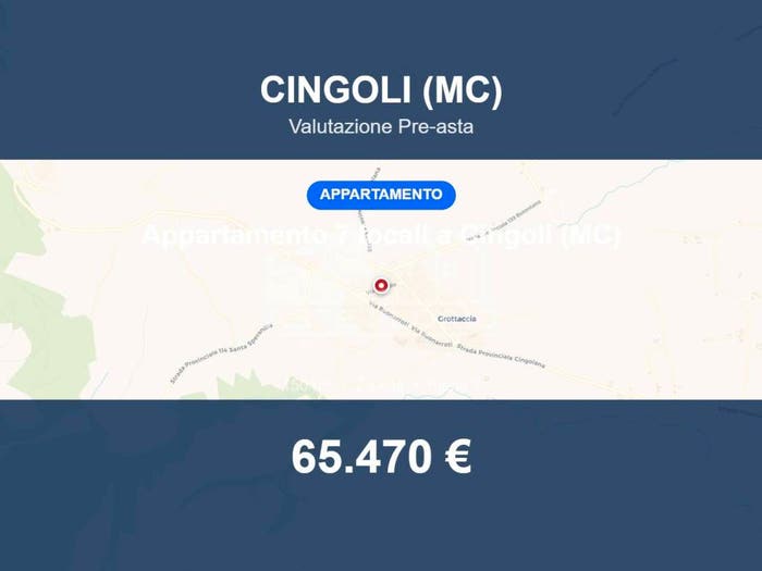 Appartamento con 5 locali in vendita in Via Andrea Palladio, Grottaccia, Cingoli
