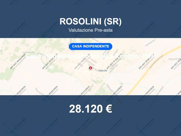 Casa con 6 locali in vendita in Via Platamone e, Rosolini