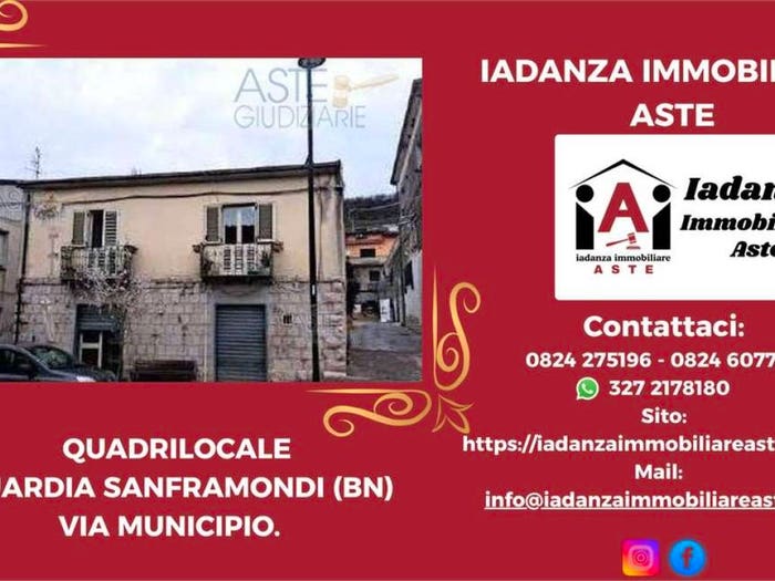 Appartamento con 6 locali in vendita in Via Municipio, Guardia Sanframondi