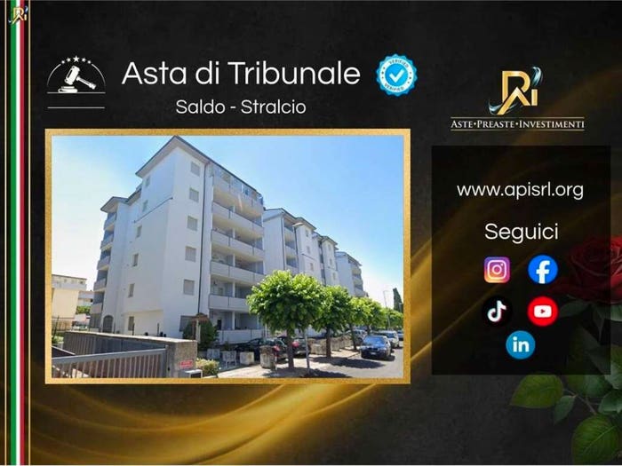 Appartamento trilocale in vendita in Via Pompeo, Lungomare Marconi, Alba Adriatica
