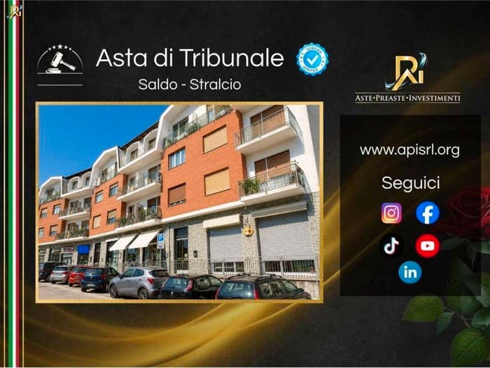 Appartamento trilocale in vendita in Via Magenta, Piossasco
