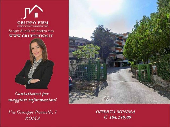 Appartamento con 6 locali in vendita in La Giustiniana, Roma