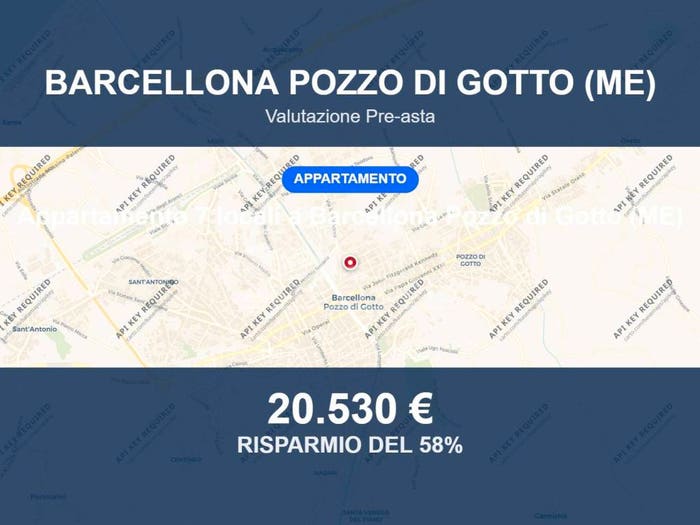 Appartamento con 6 locali in vendita in Via Giacomo Matteotti, Centro, Barcellona Pozzo di Gotto