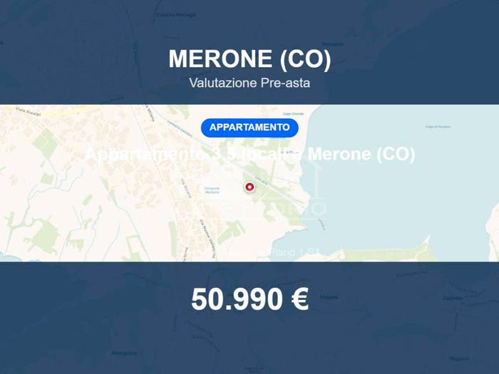 Appartamento trilocale in vendita in Via Andrea Appiani, Corneno Galliano Carella Mariaga, Eupilio