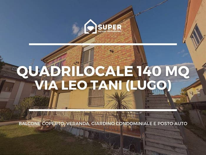 Appartamento quadrilocale in vendita in via Leo Tani, Lugo
