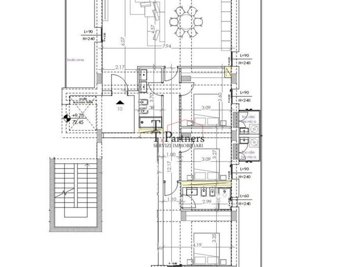 Appartamento con 5 locali in vendita in Via Gabriele D'Annunzio, Coverciano, Firenze