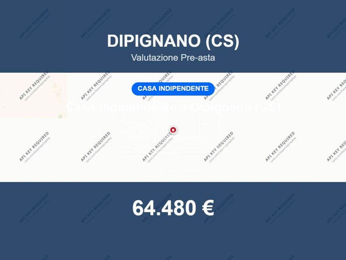 Casa quadrilocale in vendita in Via Santa Maria, Centro, Dipignano