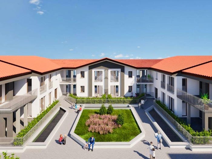Appartamento quadrilocale in vendita in Via Damiano Chiesa, Marcallo, Marcallo con Casone