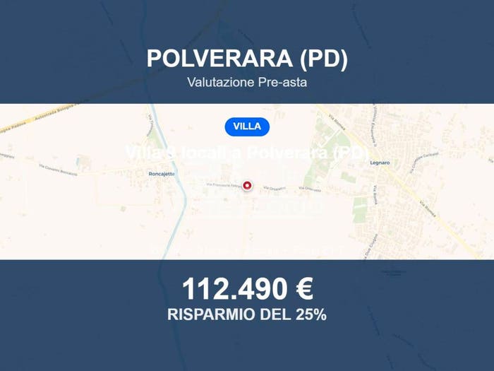 Casa con 6 locali in vendita in via F Petrarca, Isola Dell'abbà, Polverara