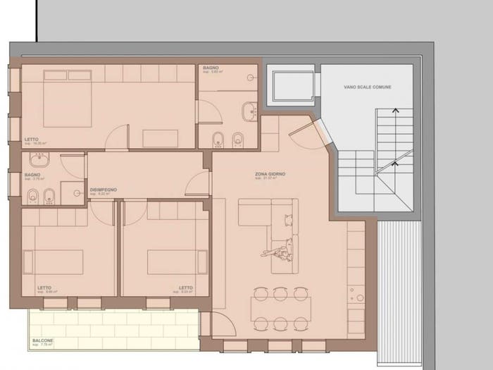 Appartamento quadrilocale in vendita in Località Colombara di San Vito, Bussolengo