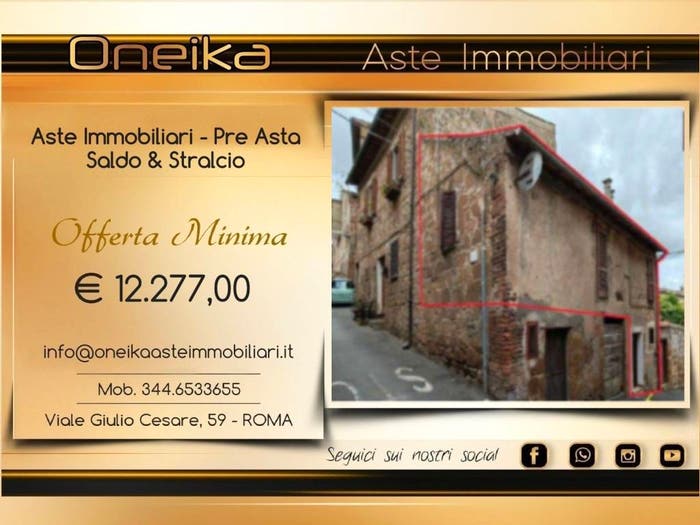 Casa quadrilocale in vendita in Via Maidalchini, Centro, Acquapendente