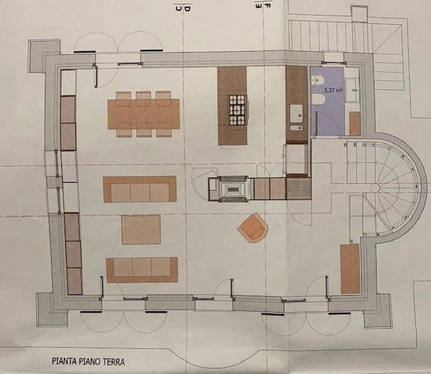 Casa con 5 locali in vendita in via dell'argine traverso, Bientina