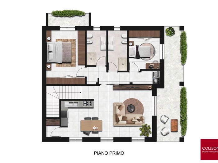Appartamento trilocale in vendita in Via San Donato, Osio Sotto