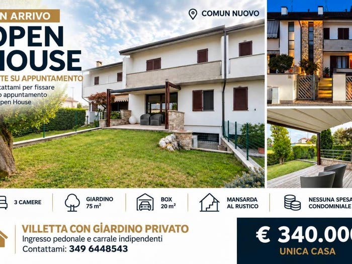Casa quadrilocale in vendita in Stezzano