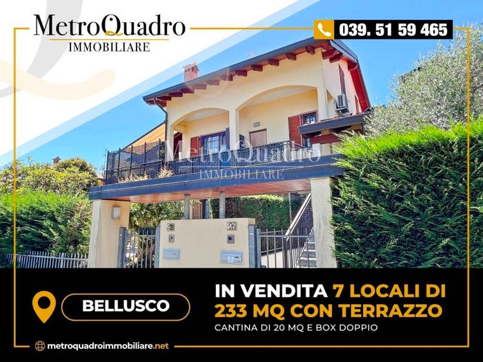 Appartamento con 6 locali in vendita in Via Alcide De Gasperi, Centro, Bellusco