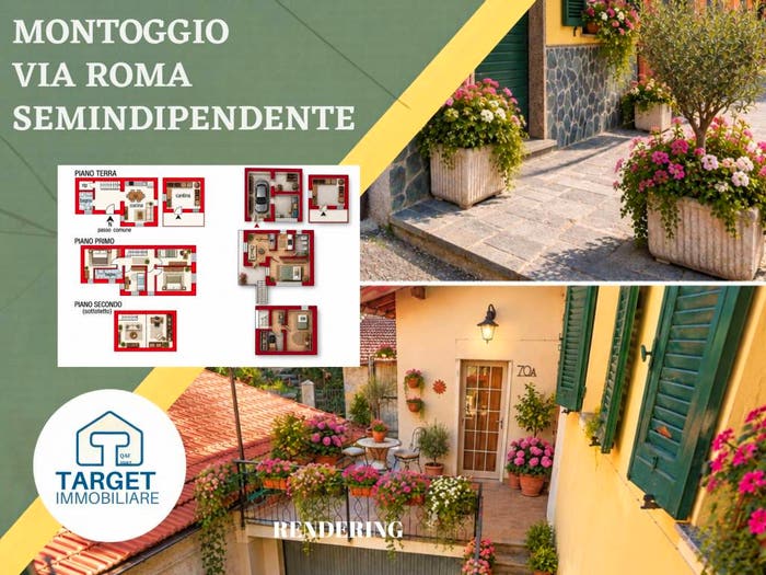 Casa con 6 locali in vendita in VIA ROMA, Centro, Montoggio