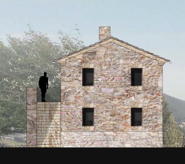 Casa con 6 locali in vendita in Via Bastioni, Centro, Offagna