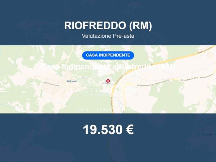 Casa trilocale in vendita in Via Provinciale SPa C, Riofreddo