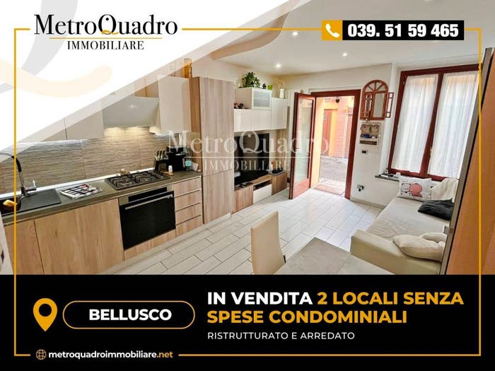 Casa bilocale in vendita in Corte del Mulino, Centro, Bellusco