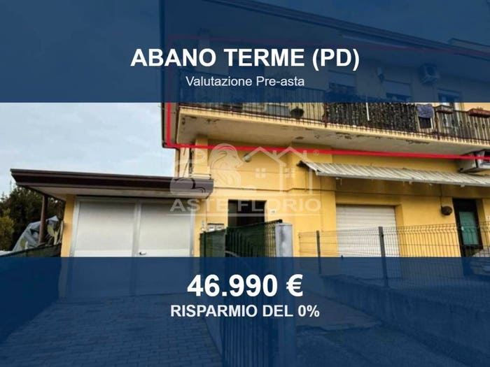 Appartamento trilocale in vendita in Via Francesco Baracca, Centro, Abano Terme