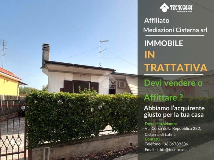 Casa bilocale in vendita in Via Amerigo Vespucci, Centro, Cisterna di Latina