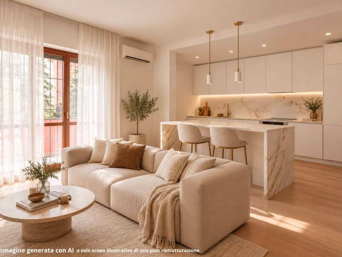 Appartamento quadrilocale in vendita in Via Giovanni Scheiwiller, Lodi Brenta, Milano