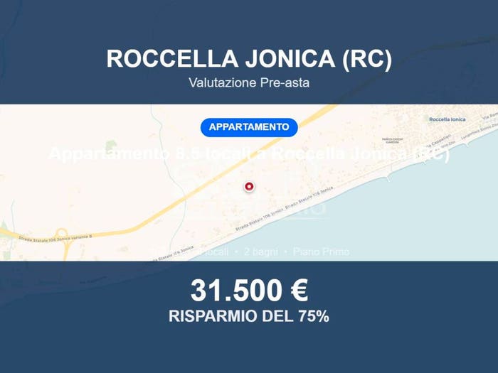 Appartamento trilocale in vendita in Contrada Lacchi, Roccella Ionica