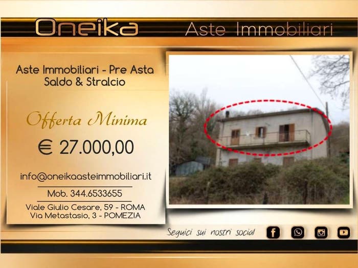 Appartamento quadrilocale in vendita in Via Fonte Cavalieri, Greccio