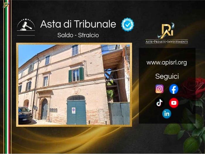 Appartamento trilocale in vendita in Via Giuseppe Garibaldi, Centro, Montelupone