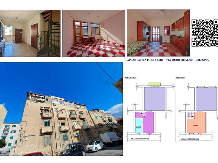 Appartamento trilocale in vendita in Via Quod Quaeris, Regina Margherita Torrente Trapani, Messina