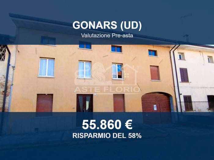 Casa con 6 locali in vendita in Via Gorizia, Centro, Gonars