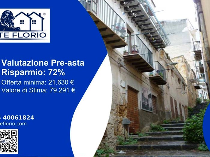 Appartamento trilocale in vendita in Cortile Lauricella, Centro Storico, Agrigento