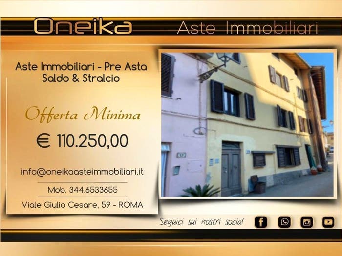 Appartamento quadrilocale in vendita in Via Giacomo Matteotti, Montecastello Treggiaia I Fabbri, Pontedera