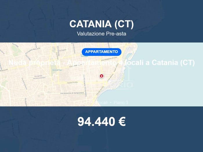 Appartamento con 5 locali in vendita in Via De Branca, Libertà Stazione Fiera, Catania