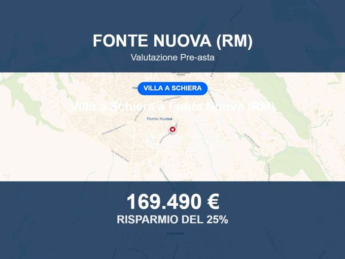 Casa trilocale in vendita in Via Monte Pergola D, Tor Lupara, Fonte Nuova
