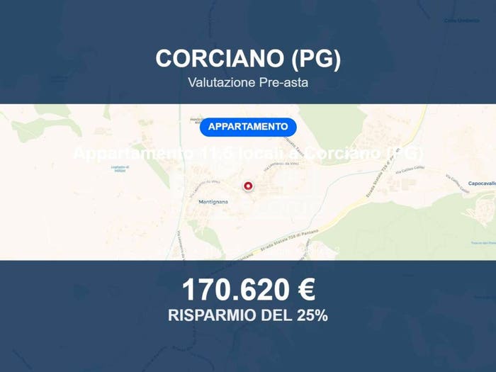 Appartamento quadrilocale in vendita in Via L da Vinci, Mantignana, Corciano