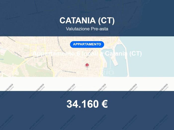 Appartamento con 6 locali in vendita in Via Plaia, Centro Storico Porto, Catania