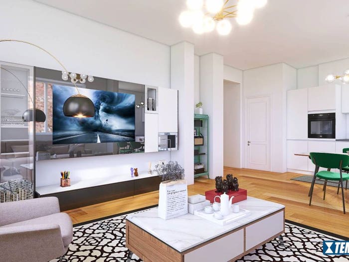 Appartamento trilocale in vendita in Viale Papiniano, Solari, Milano