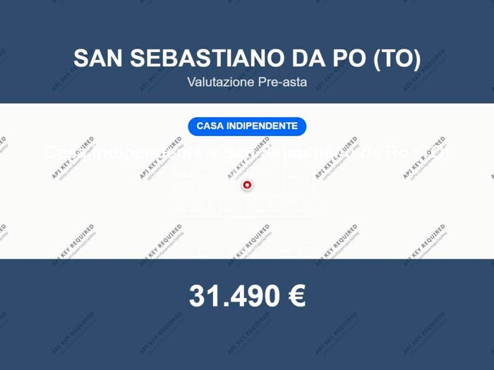 Casa trilocale in vendita in Via Natta San Sebastiano da Po TO Italia, Abate, San Sebastiano da Po
