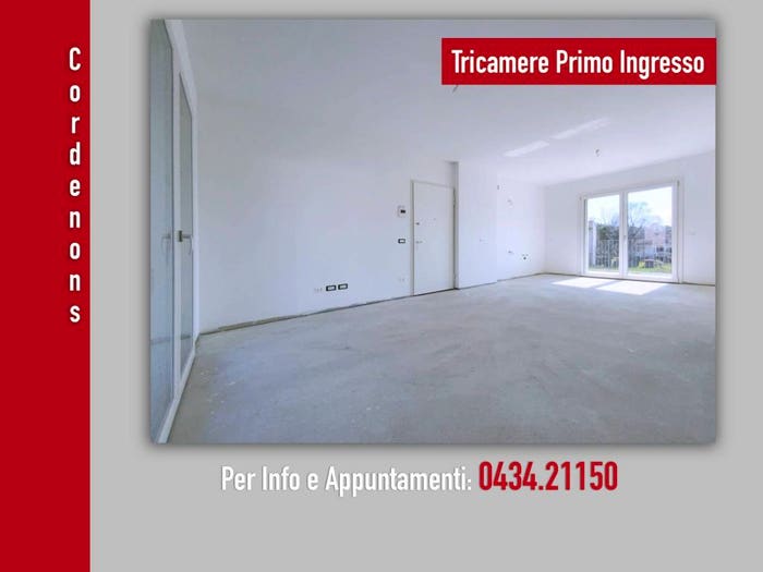 Appartamento quadrilocale in vendita in Via Sclavons, Centro, Cordenons