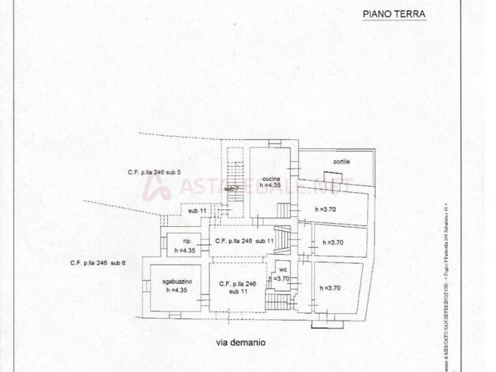 Appartamento quadrilocale in vendita in Via Demanio Mandrili, Carifi Torello Priscoli, Mercato San Severino
