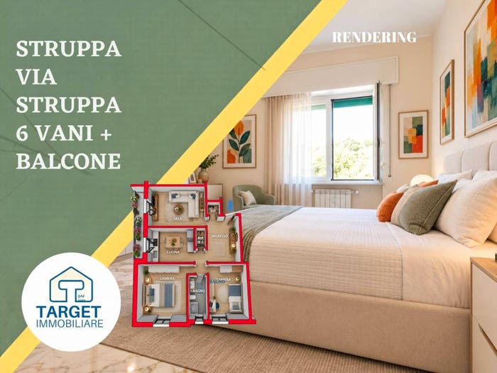 Appartamento trilocale in vendita in Via Struppa, Struppa, Genova