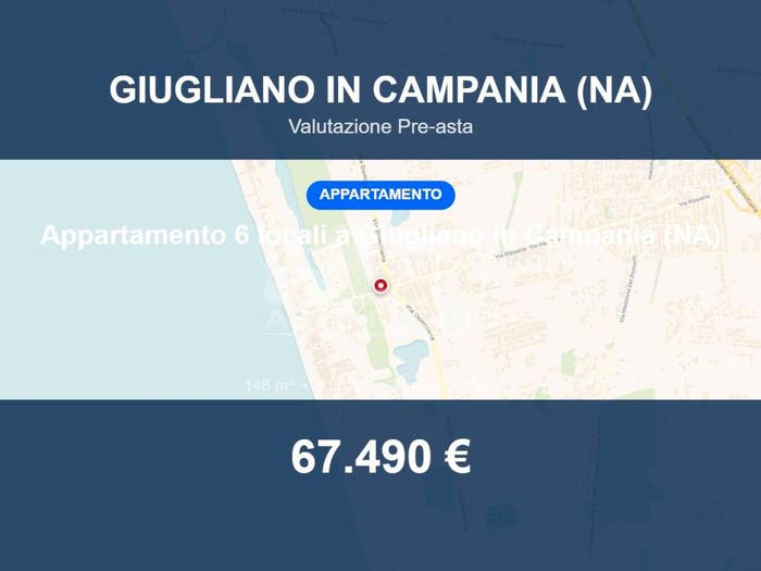 Appartamento con 6 locali in vendita in Via Domitiana, Licola Mare, Giugliano in Campania