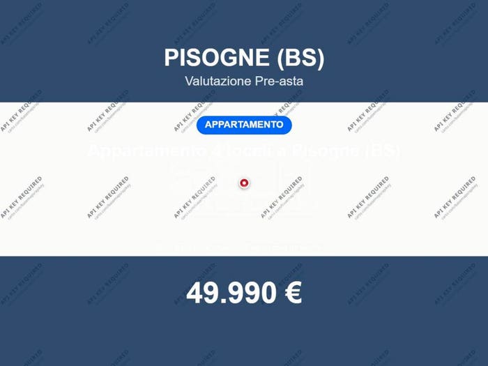 Appartamento quadrilocale in vendita in LocSeniga Seniga BS Italia, Centro, Pisogne