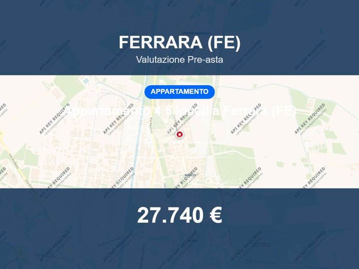 Appartamento quadrilocale in vendita in Via Bentivoglio, Via Modena Stazione, Ferrara