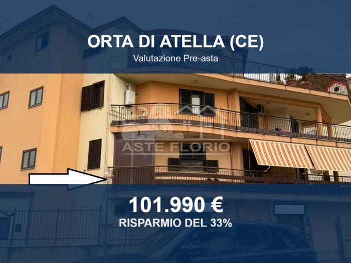 Appartamento quadrilocale in vendita in Via Clanio, Orta di Atella