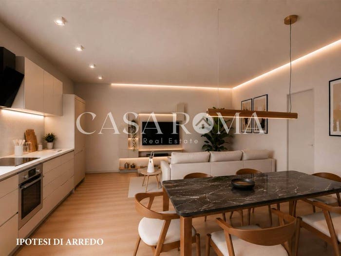 Appartamento trilocale in vendita in Via Vincenzo Comparini, Labaro, Roma