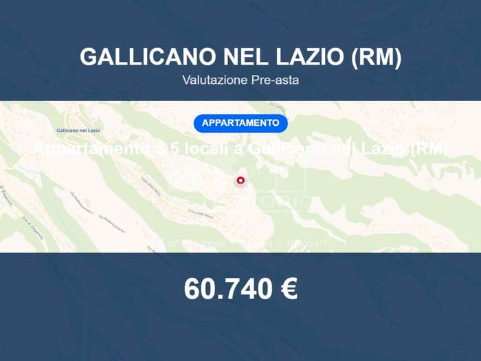 Appartamento trilocale in vendita in Via delle Nazioni Unite V Traversa, Centro, Gallicano nel Lazio